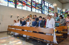 Feier der 1. Heiligen Kommunion in Sankt Maria (Foto: Michael Bohl)